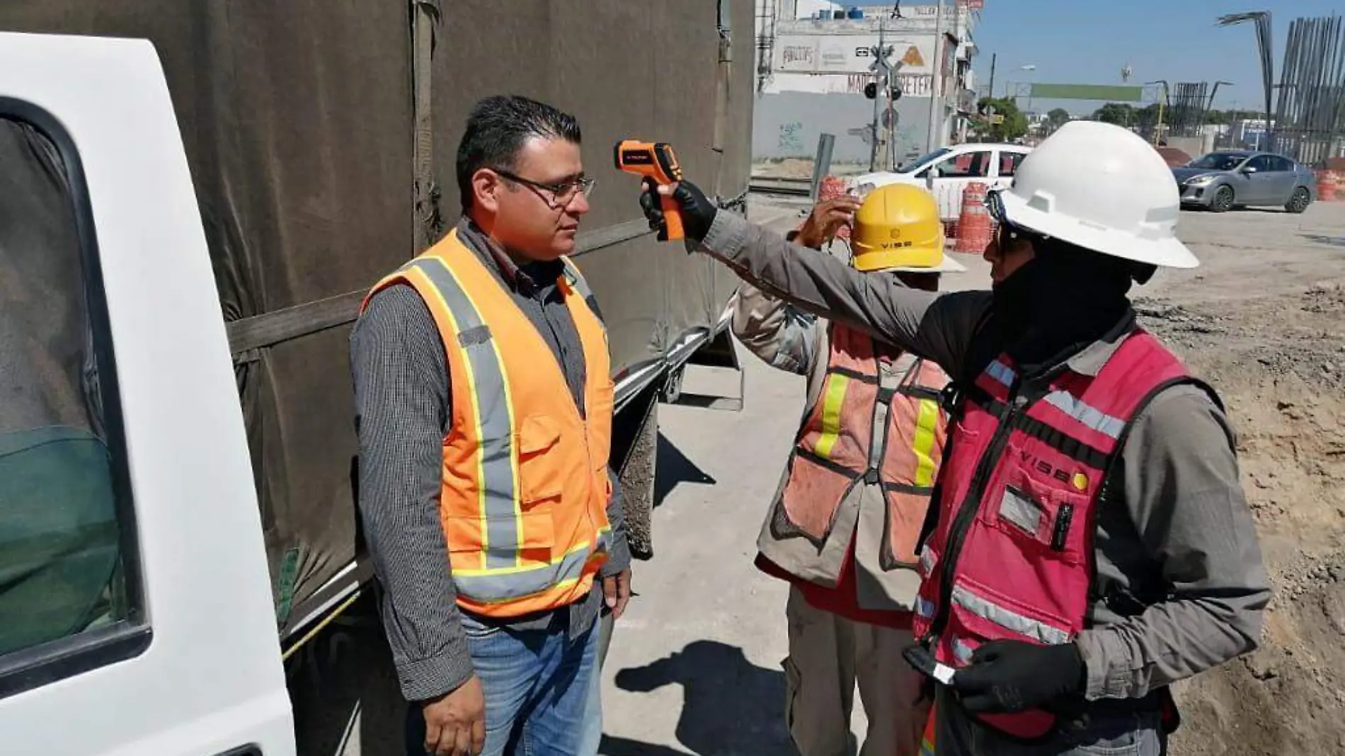 Continúa obra pública bajo protocolos sanitarios 1